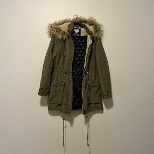 Brave Soul Camo Green Jacket